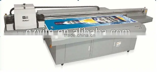 HOT SALES!2.5m Kincolor uv led flatbed printer for ceramic