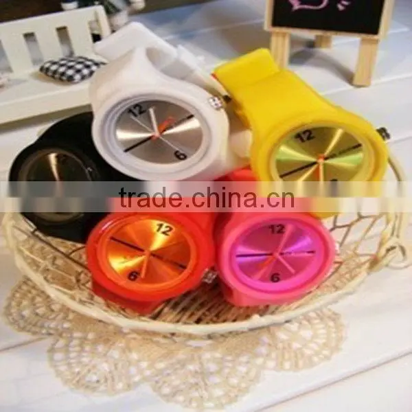 luxury automatic watch light jelly watch silicon western watch price