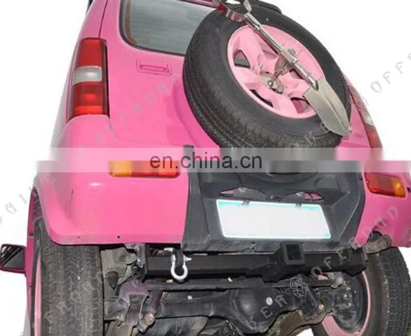 Hot sell off road steel rear trailer hitches bumper tow bar for Suzuki jimny 4x4 parts car bumper