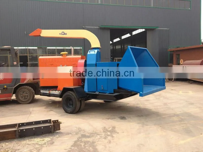 CE mobile diesel wood chipper (10-20T/H)