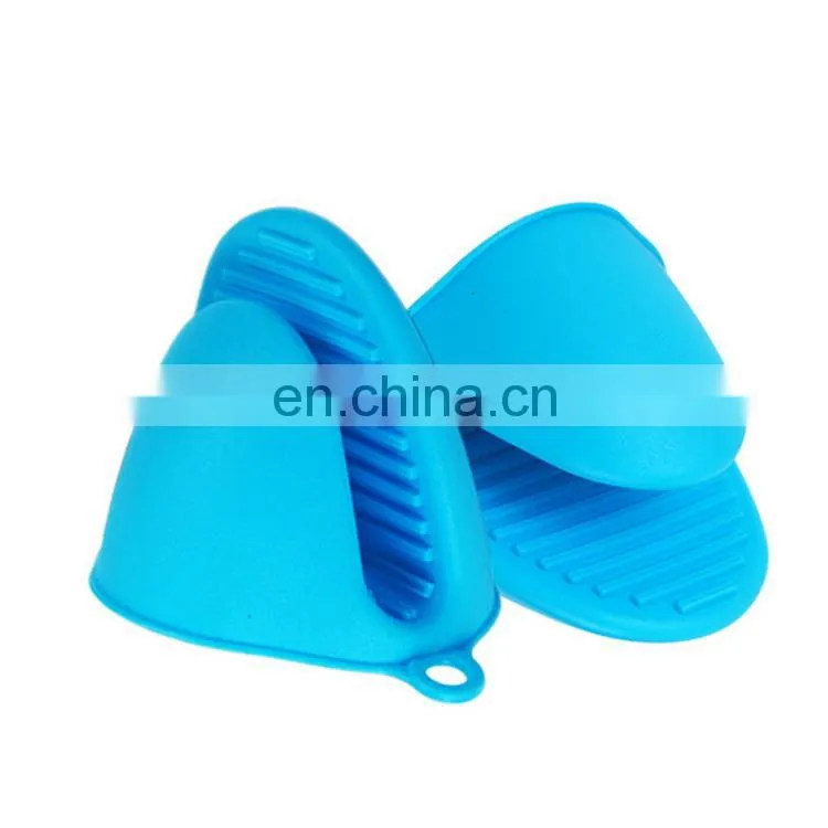High Quality Kitchen Baking Silicone Heat Insulation Clip Anti Scalding Non Slip Oven Microwave Gloves