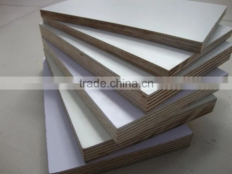 16MM Warm White Melamine plywood