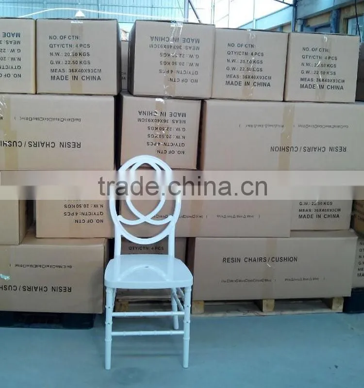 Manufacturer Supply Clear Resin Phoenix Wedding Chair