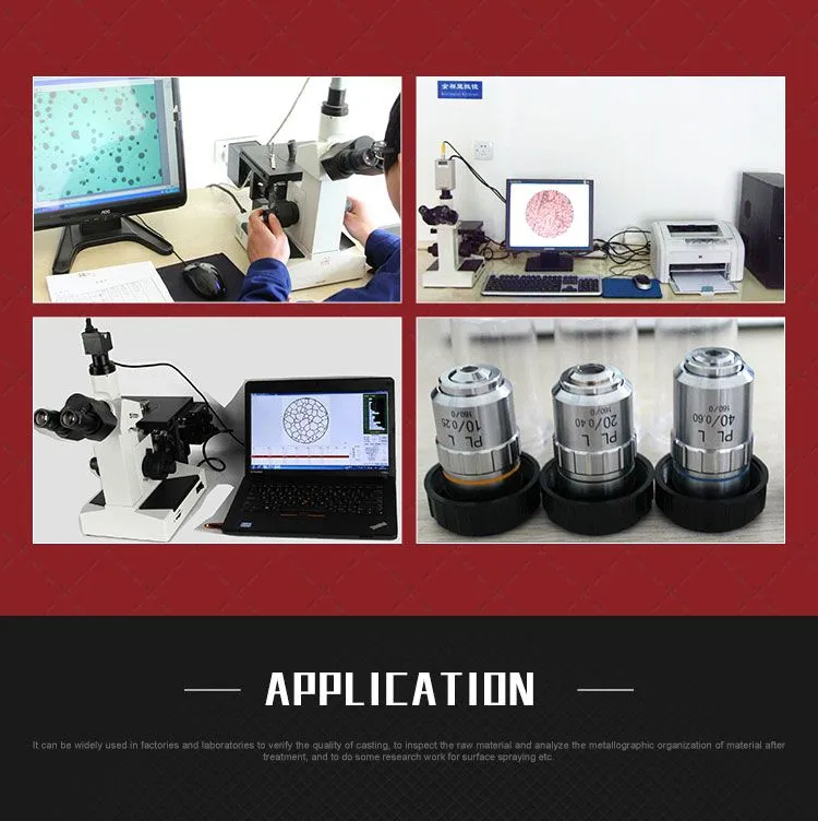 OBT5100 Trinocular Inverted Metallurgical Microscope With Polarizing and Scanning Electronic Eyepiece