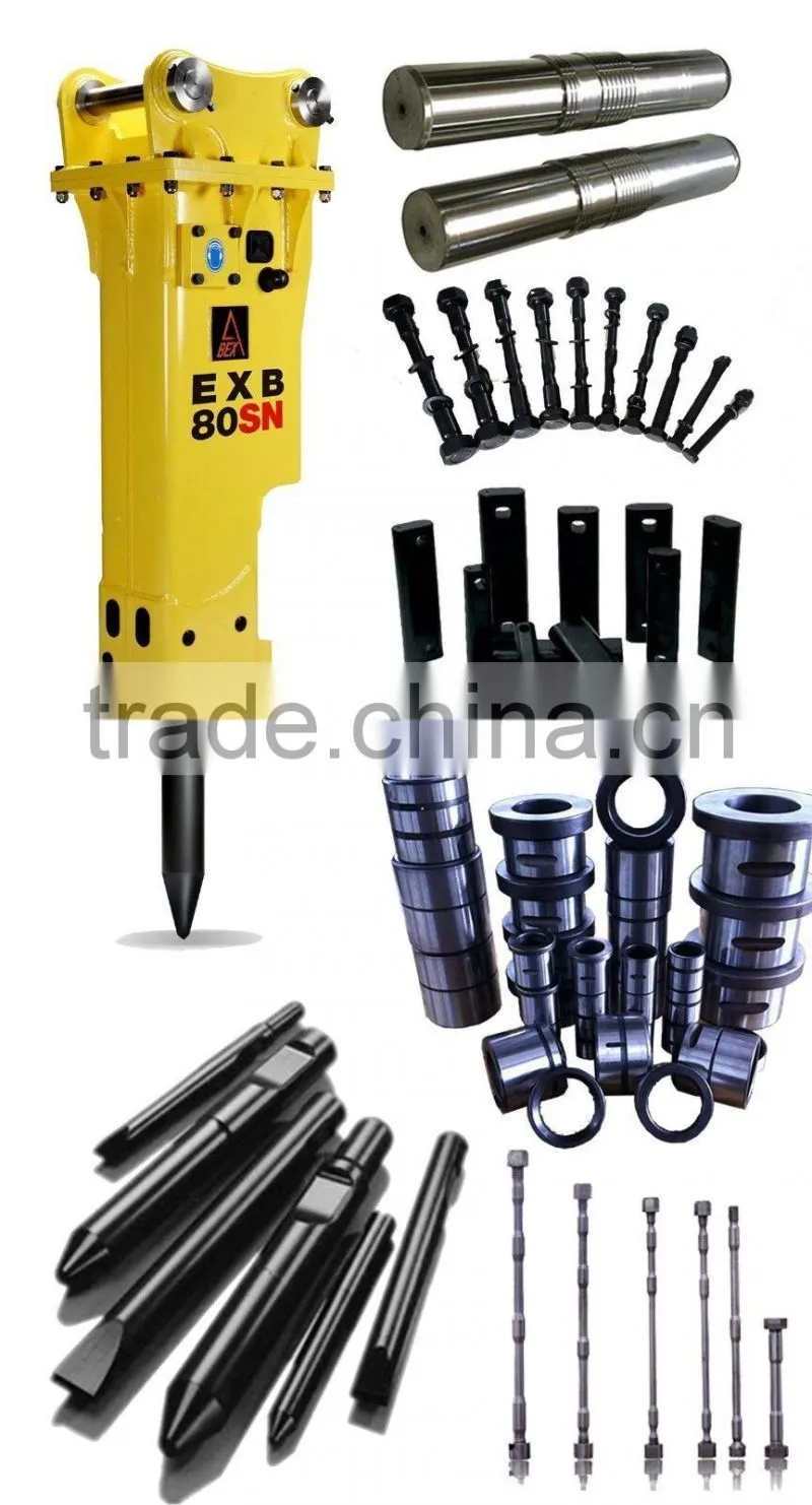 Efficient high quality competitive price hydraulic breaker chisel Drago DRH 80 120 150 180 250 650 900 1150 1600 1900 by China m