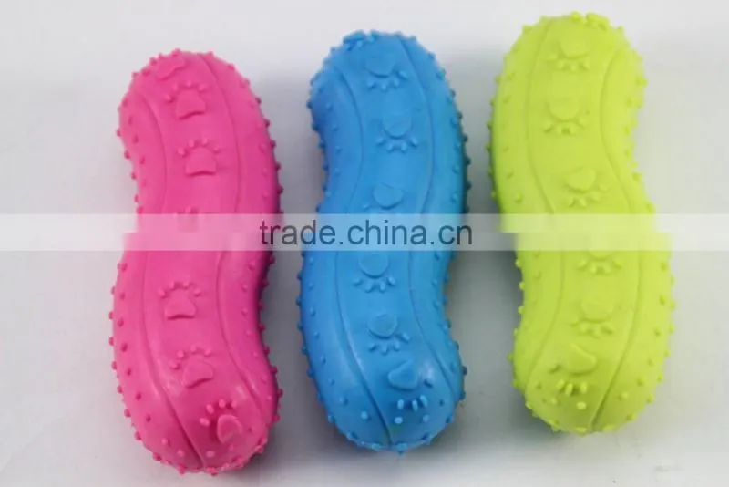 Sausages rubber pet toys cat pet dog supplies dog chews wholesale factory