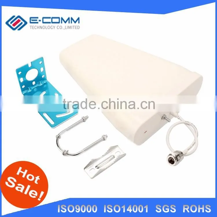 High quality 50W Good appearance white High Gain 10 / 11dBi outdoor Log-periodic antenna