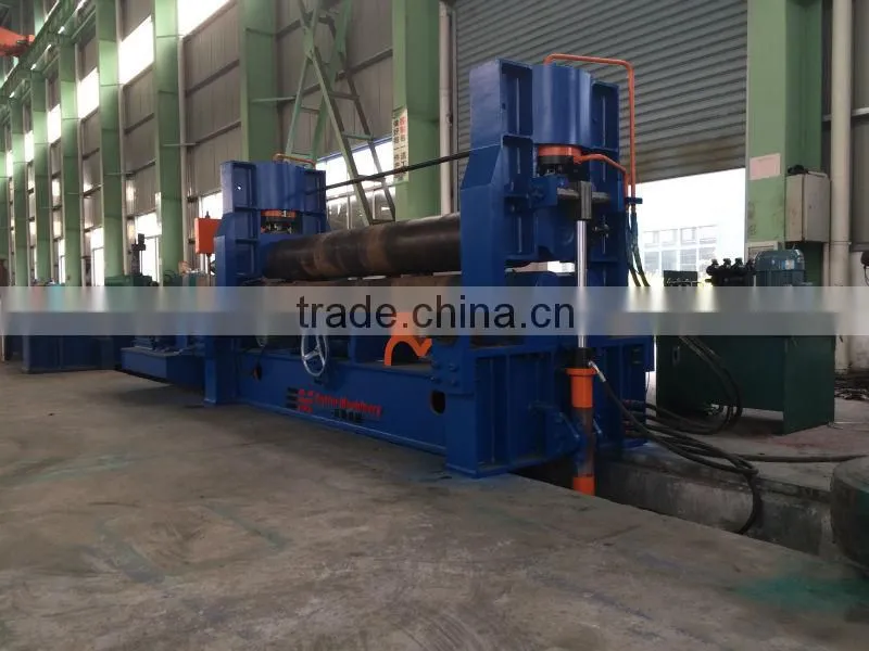 Direct factory 3 rollers stainless plate rolling machine