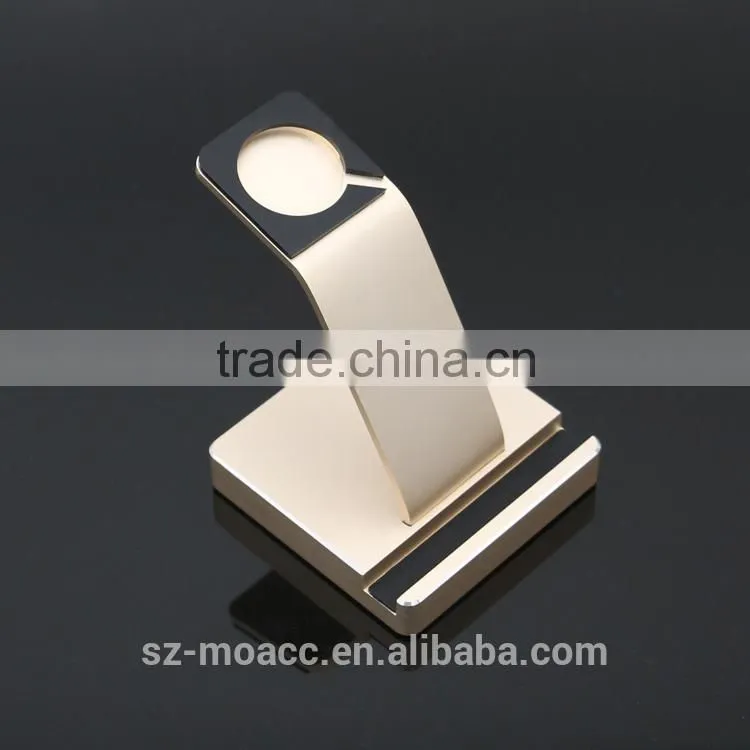 2 in 1 dual For Apple Watch Aluminum Charging Dock,for Apple watch display stand