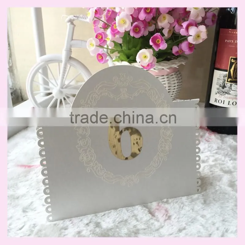 number card Wedding Decoration Place Card Holder ZK-92