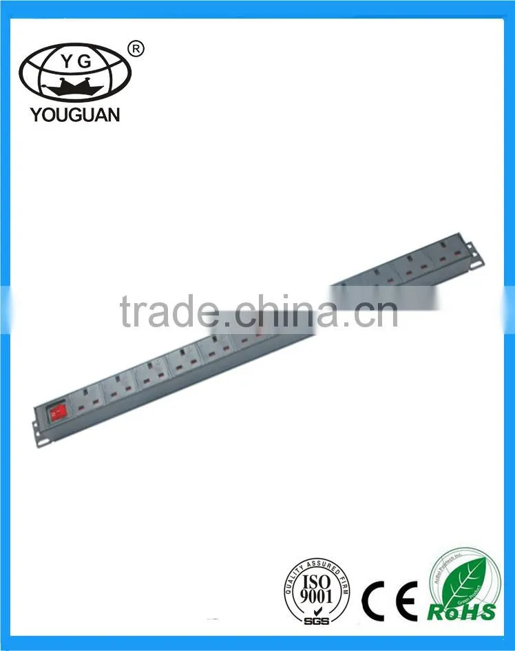 12 Ways Power Power Strip PDU Socket with switch
