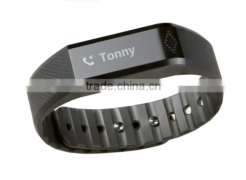 2015 Digital Fitness Smart Bracelet Bluetooth, Silicone Wristband Pedometer,Sedentary Reminding Smart Bracelet Watch