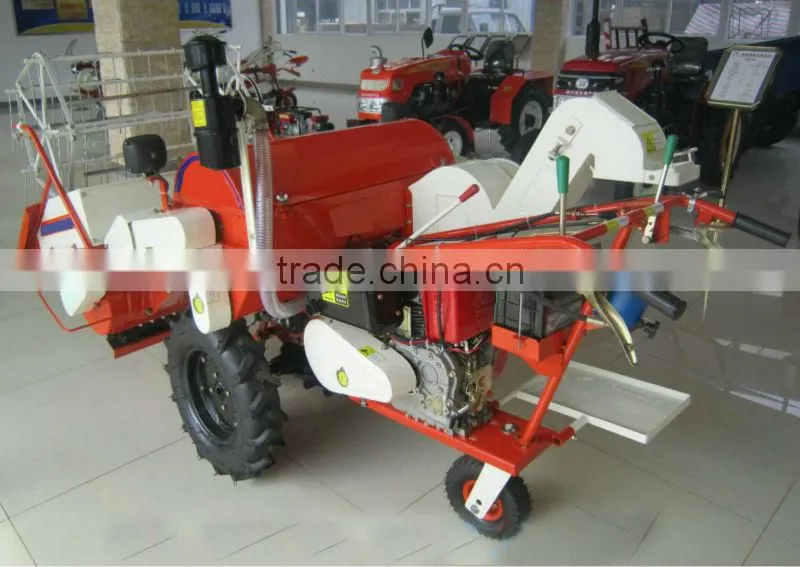 High output rice harvester, mini combine harvester, wheat harvester