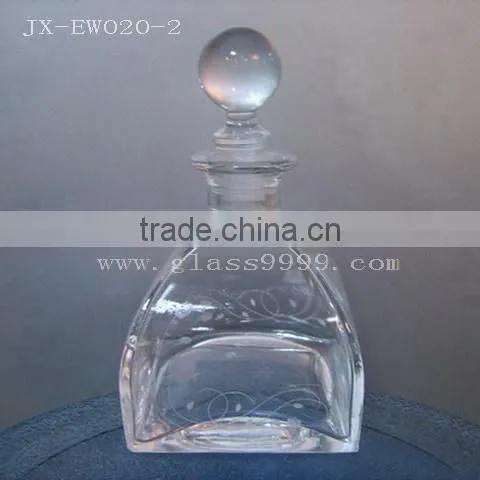 50ml square Reed diffuser bottles,Aroma diffuser bottles with cork for perfume oil