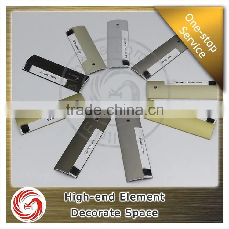 Customized straight aluminum corner tile trim for ceramic edge