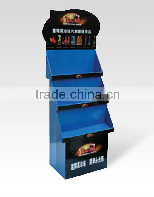 2011 new style floor paper display stand