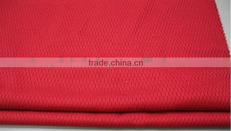 100D Stretch 100% DTY Polyester Birdseye Fabric