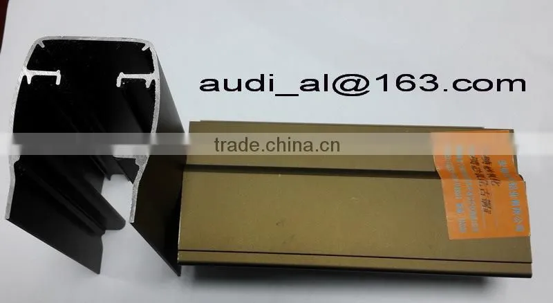 bronze aluminum extrusion profiles /Perfil de aluminio
