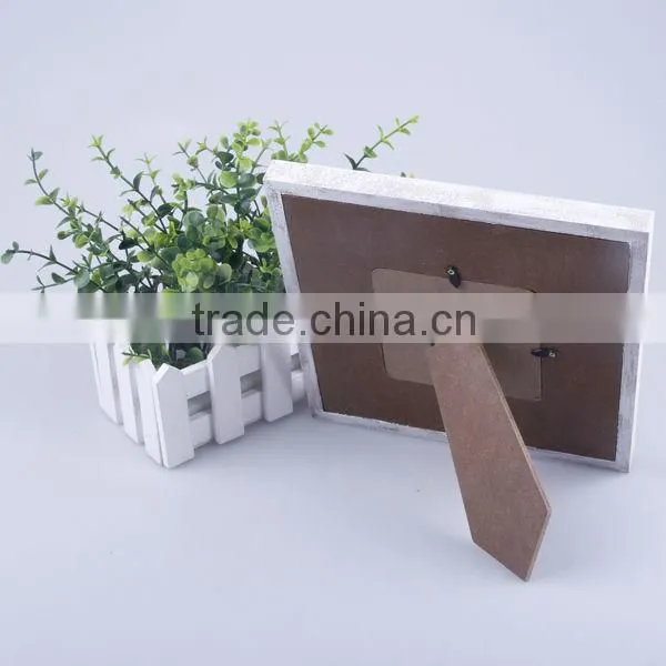 2014 Hot Sell Home Decoration MDF Photo Frame With Fabric Insert