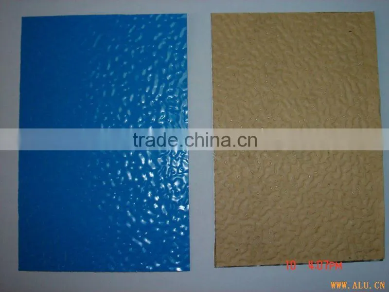 1000 Series Embossed Diamond Pattern Checkered Aluminum Sheet