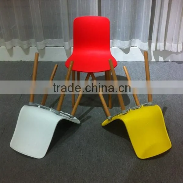White Plastic Modern Dining Chair,HYX-801