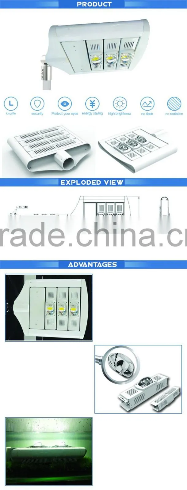 led street light 100W