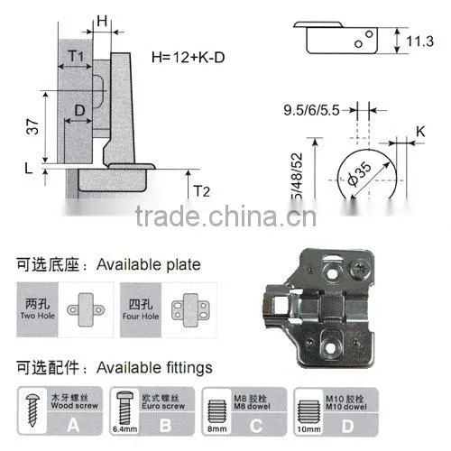 Soft closing hinges