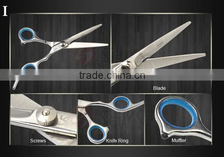 Best Wholesale Professional 440c Steel Cutting Dressing Parts Types Of Razor Barber Thinning Hair Scissors Salon Products