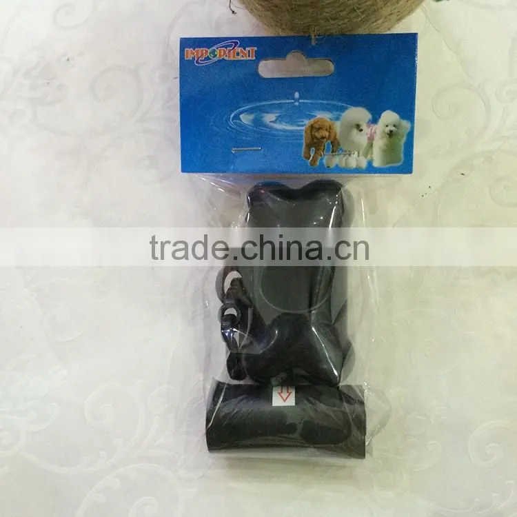 cold color dog waste bag and dispenser