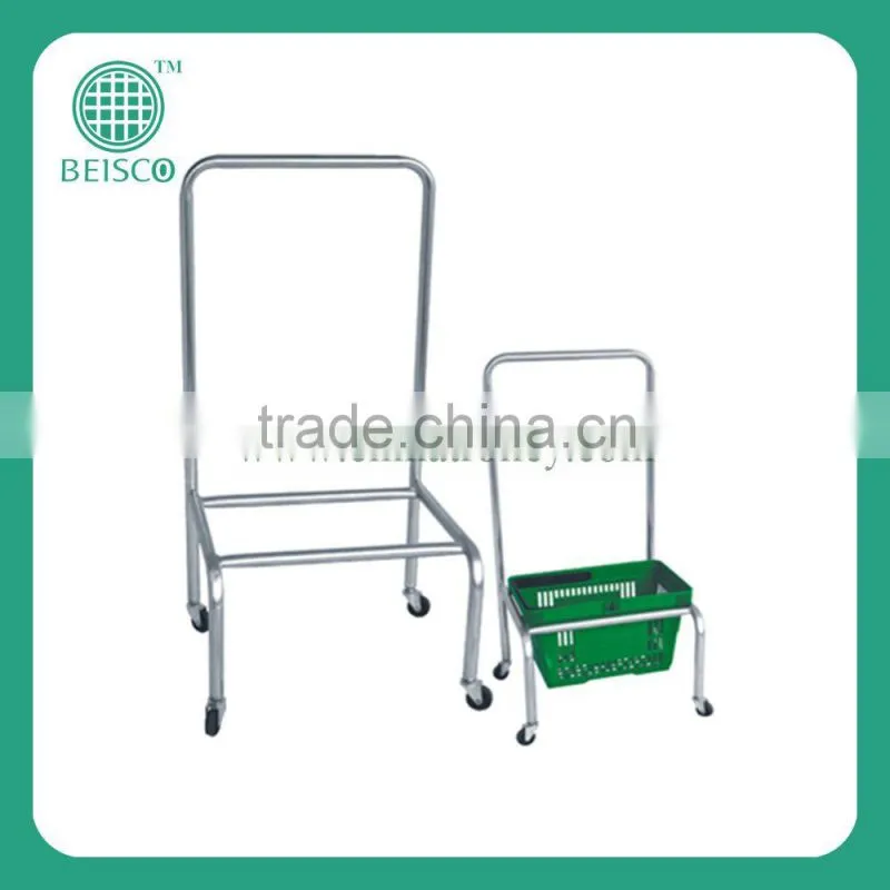 Basket support used for shopping market and shopping mall