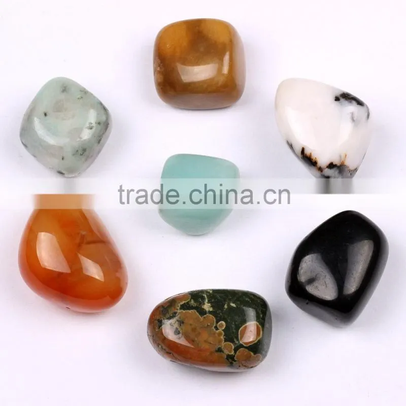 Wholesale mixed tumble semi precious stones