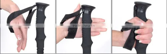 Goread K018 high quality 4 section alpenstock walking stick