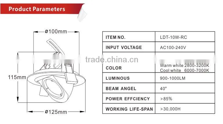 7W Led Lights for Home Indoor LED Luminaires, Led Cabinet Light nice quality