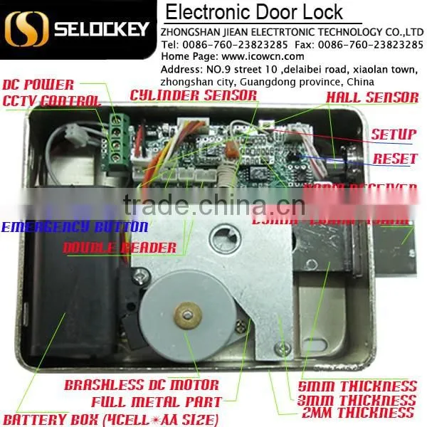 The top of electronic lock with high security(LY09BM6A1)