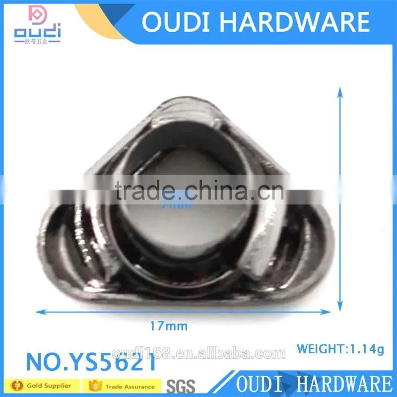 Triangle Eyelet Metal Decoration For Sofa Metal Hardware Decorative For Furniture