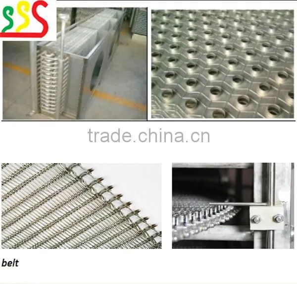 individual spiral Freezer Series for vegetable fruits meat