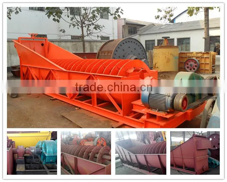 Perfect after-sales service screw sand washing machine with CE certification