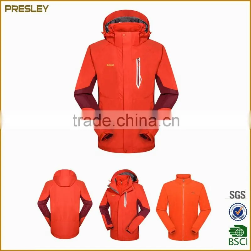 Top High-quality Winter sport fleece ski wear outdoor jacket waterproof colorful windproof Ski Jacket Keep warm