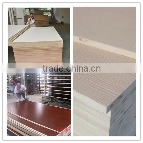 Melamine faced blockboard 1220*2440mm(4*8'),Malacca ecological board