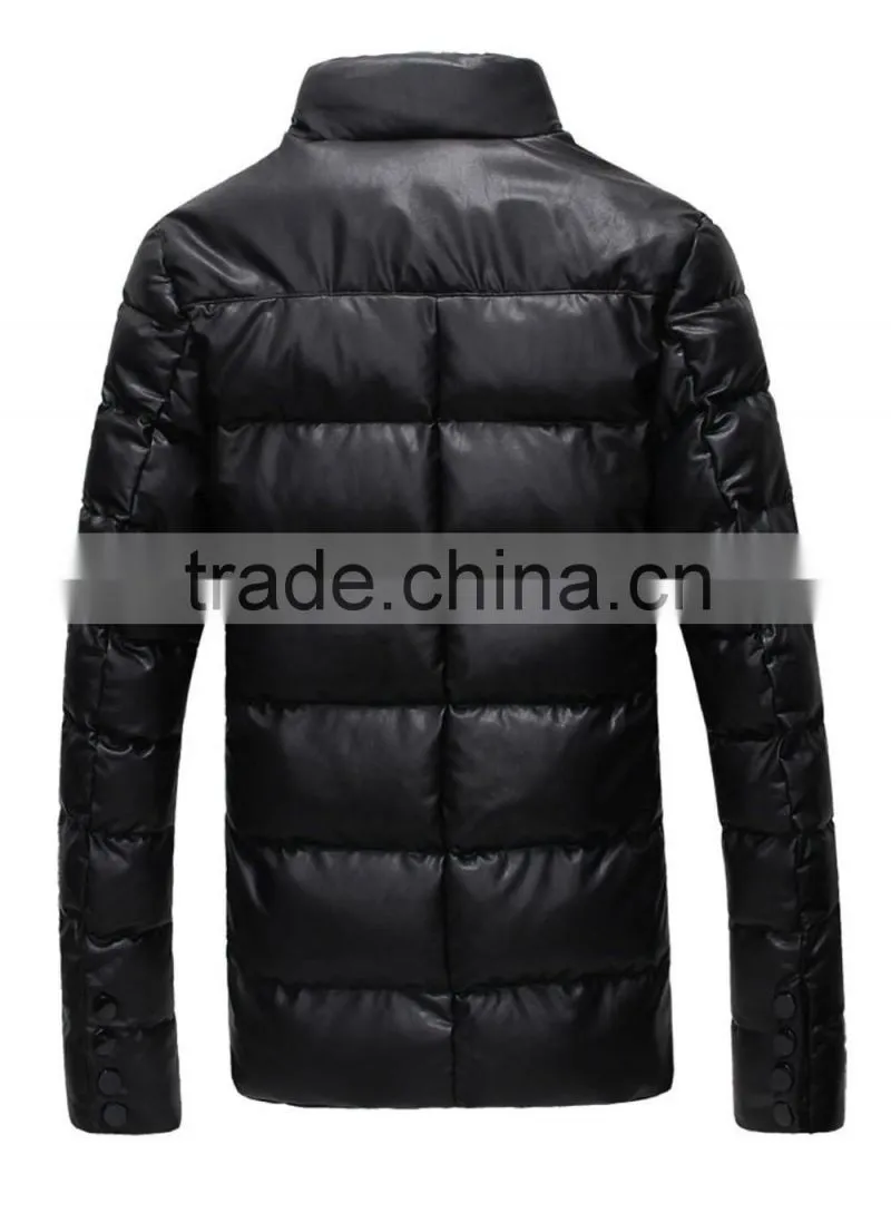 Mens fashion pu leather jacket best selling products in korea