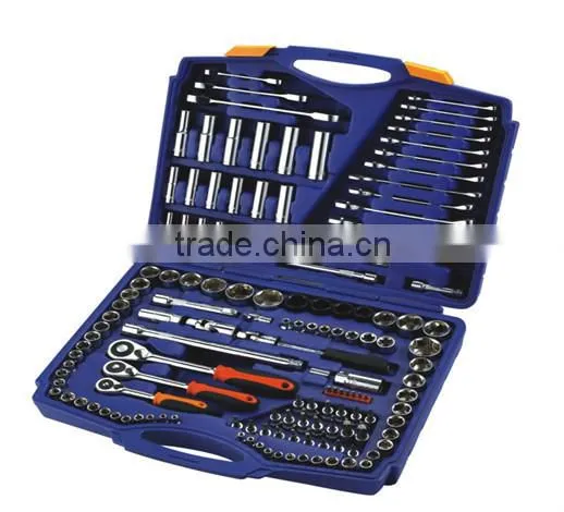 High quality carbon steel material heated 46pcs(1/4'') socket wrench set