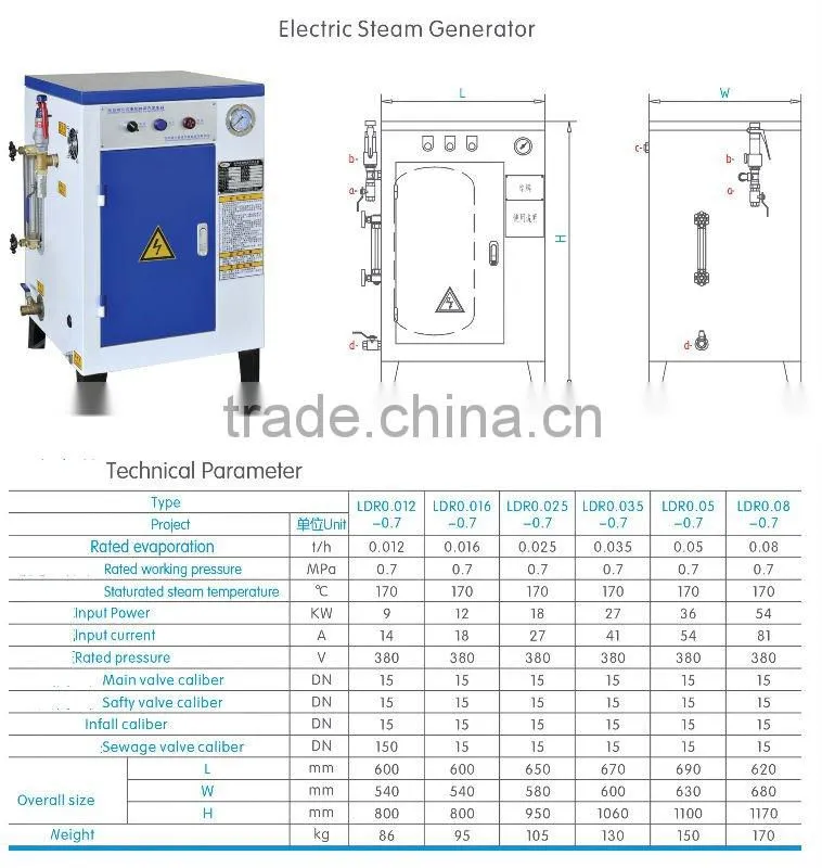 Mini Electric Steam Generator
