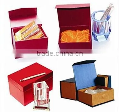 Custom Design Chinoiserie Office Crystal Pen Holder