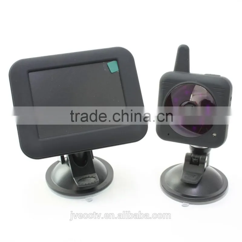 Best selling mini LCD screen video baby audio baby monitor 3.5 inch wirelesss digital video night vision camera baby monitor