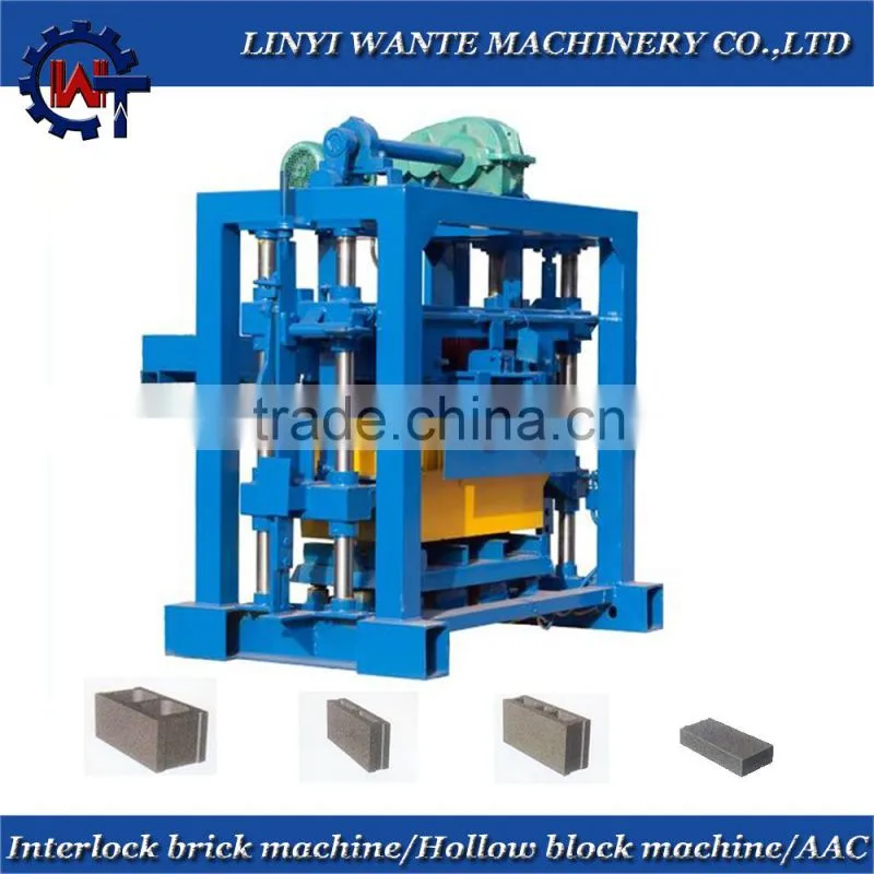 QTJ4-40 blocks making machine building block construction brick making machine hot sale in Africa