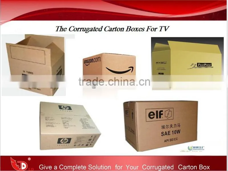 The Corrugated Carton Boxes For TV
