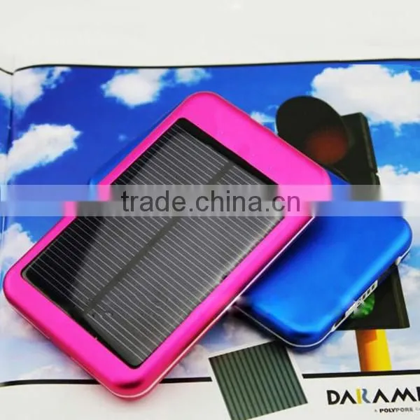 Factory Price High Quality Products Distributors Wanted Solar Slim Power Bank 5000mah