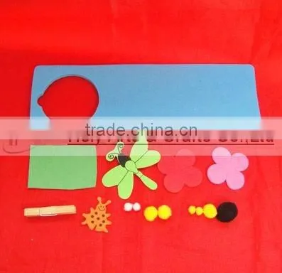 EVA craft set/EVA door card /home decoration/DIY children hobby set