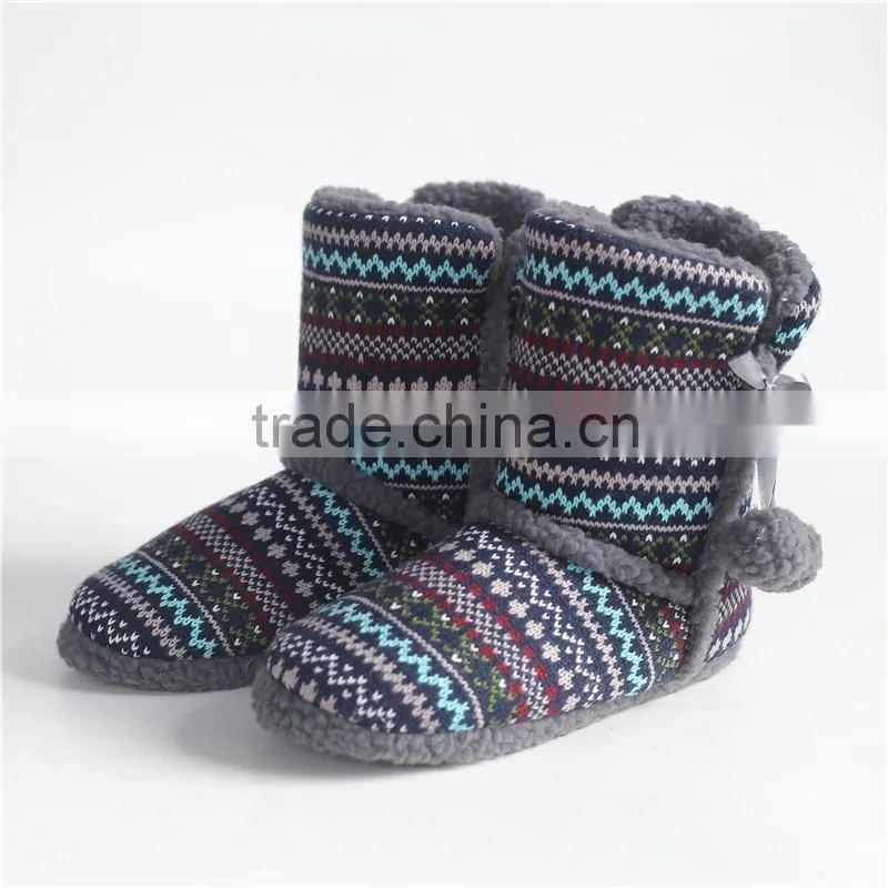Ladies slipper boot