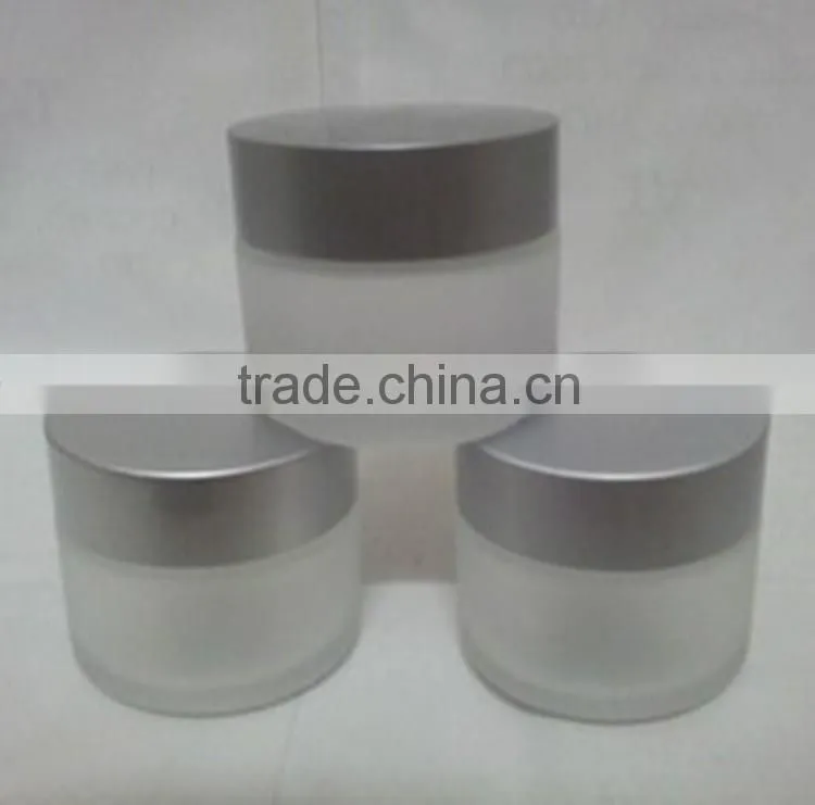 100ml empty cylinder cosmetics facial mask glass jar